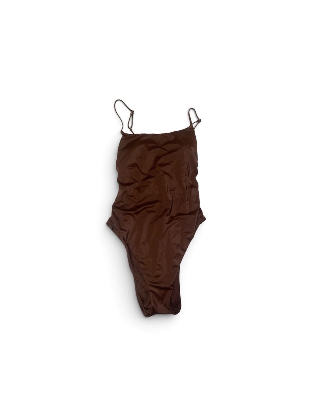 Brown Scoop One-Piece Swimsuit
